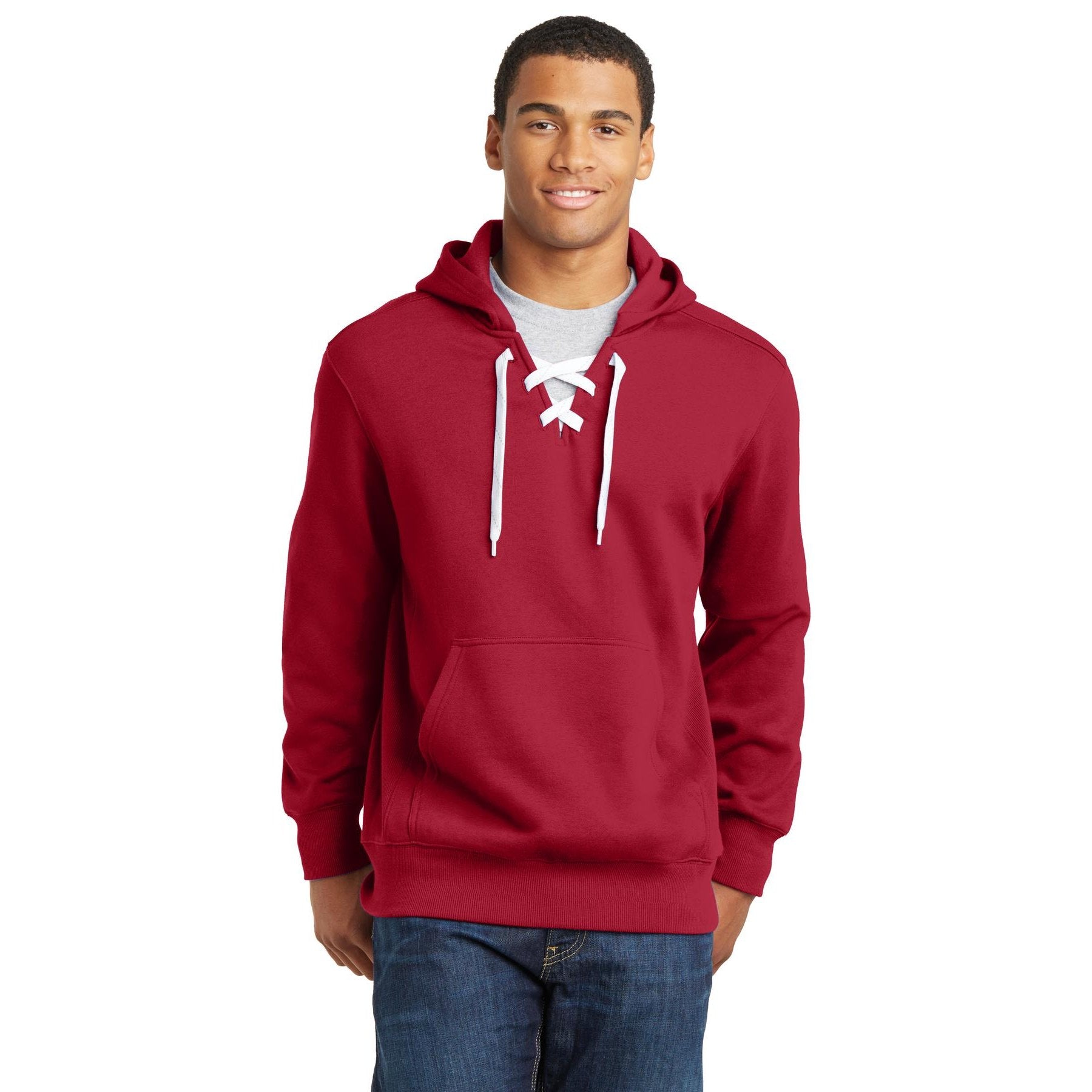 Sport-Tek-Sport-Tek® Lace Up Pullover Hooded Sweatshirt. ST271-MedTech-3